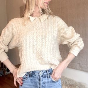 Cashmere fisherman sweater
